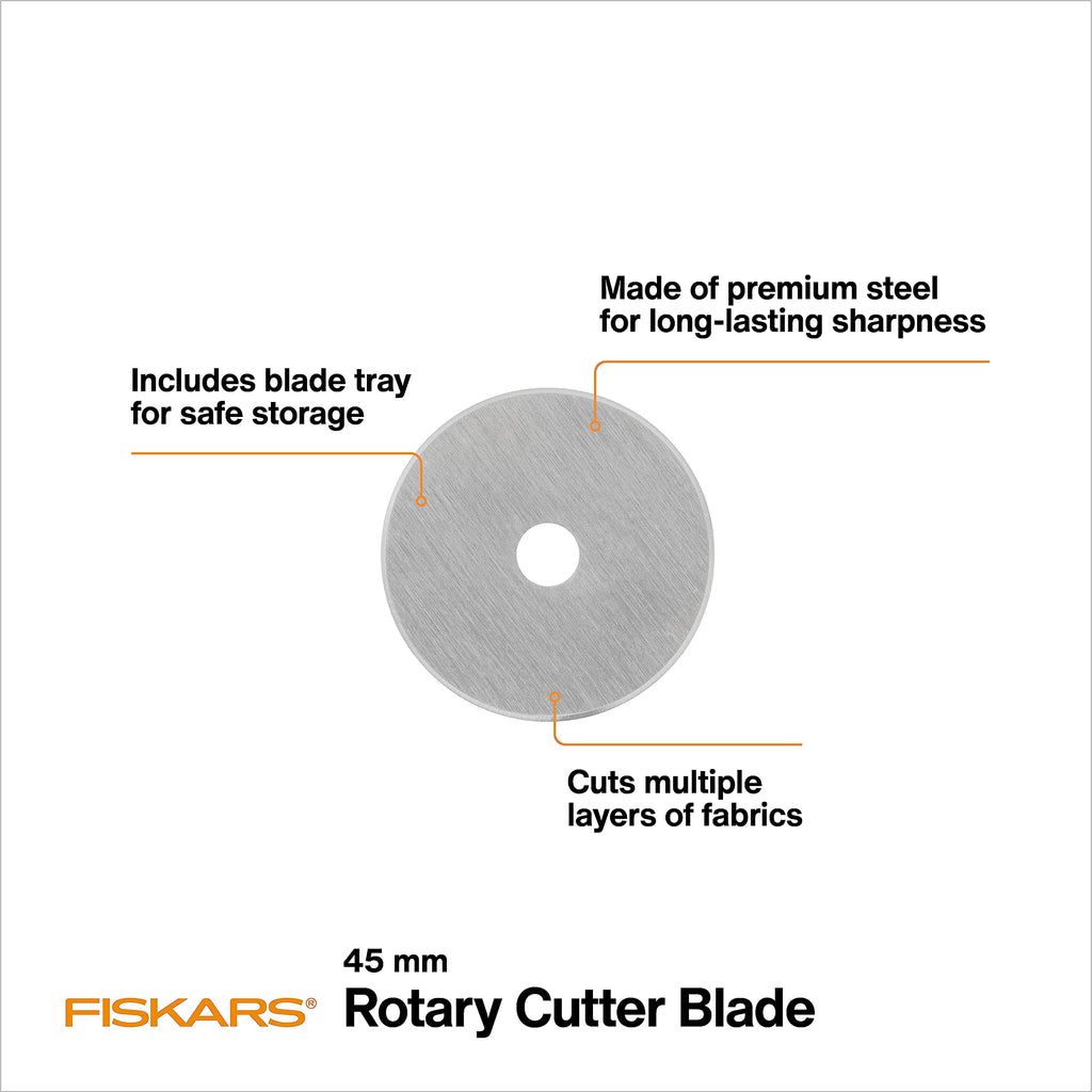 45mm Rotary Cutter Blade Replacements 5-Pack J951