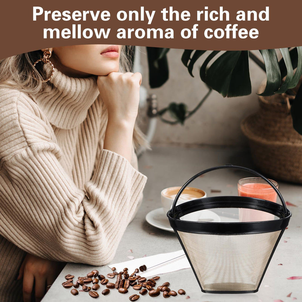 8-12 Cup Cone Reusable Coffee Filter G9722