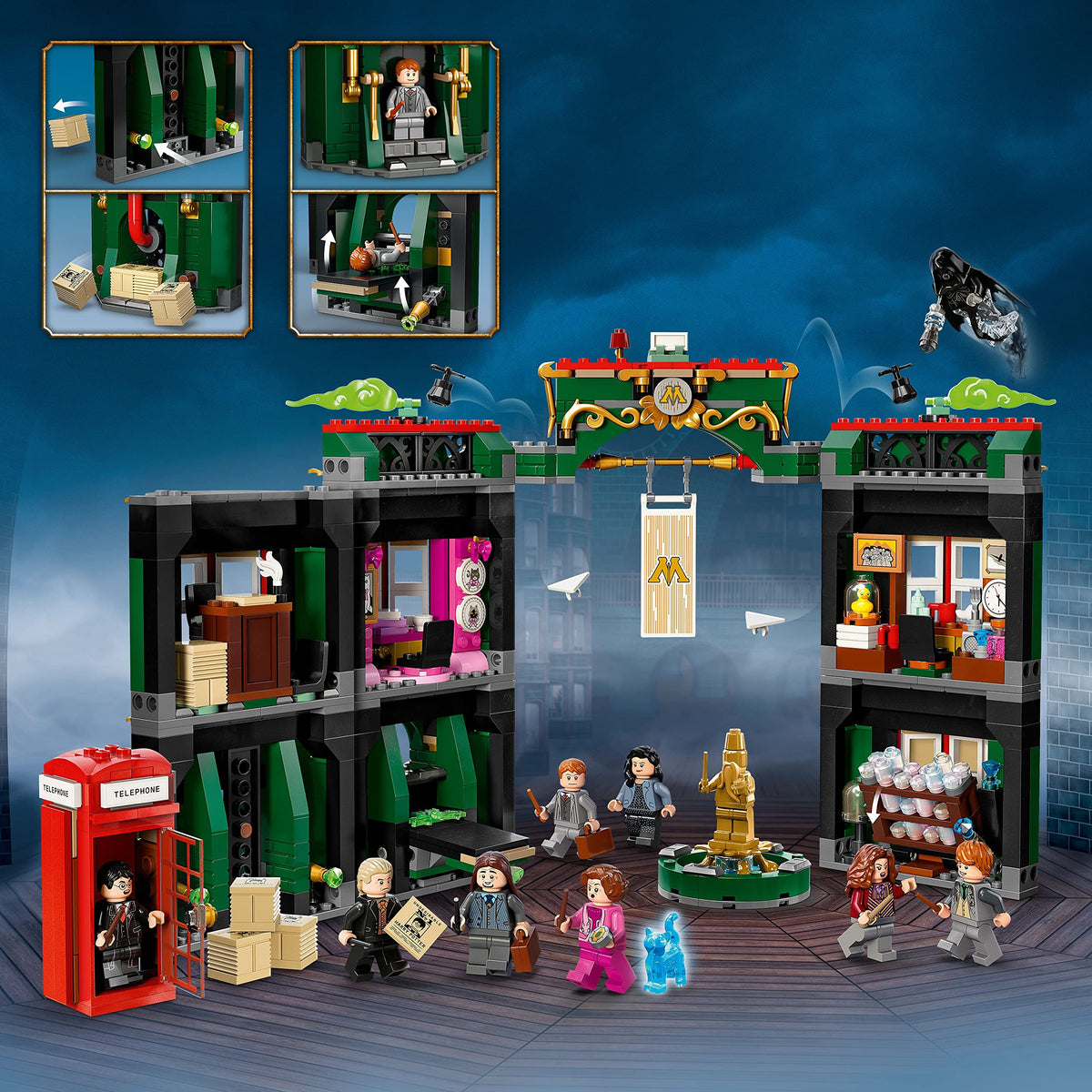 Building Toy Set with 12 Minifigures P250